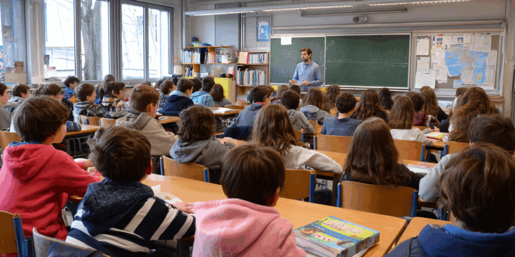 billus06 une salle de classe tous les lves ont un livre la m 6373d304 b494 460b b37f e0944d275ff4 1